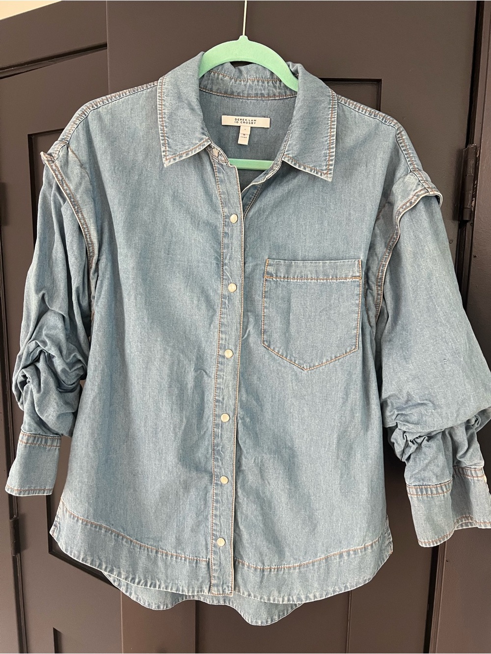 Derek Lam Light Blue Denim Shirt